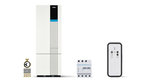 Komplettlösung: Hager Energiemanagement mit Energieverteilung, Energiespeicher, Energiemanager und Wallbox Komplettlösung: Hager Energiemanagement mit Energieverteilung, Energiespeicher, Energiemanager und Wallbox