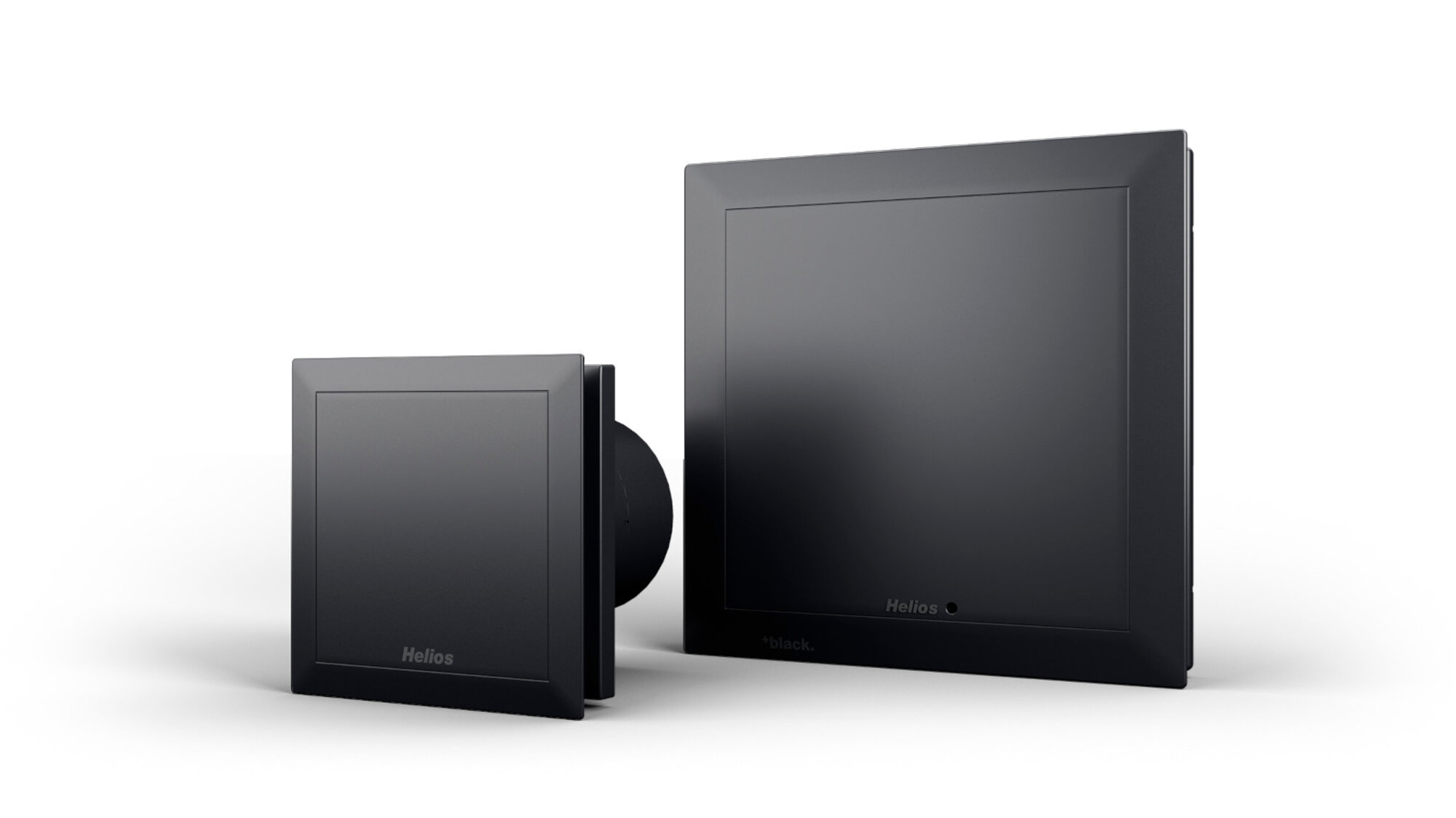 Helios präsentiert ELS und MiniVent® M1 in schwarzem Design Helios präsentiert ELS und MiniVent® M1 in schwarzem Design