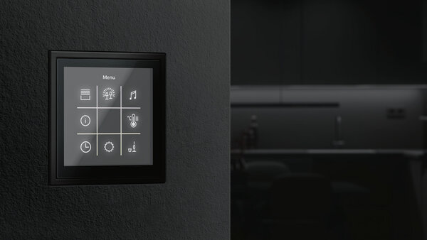 KNX Touchdisplay im Schalterdesign KNX Touchdisplay im Schalterdesign