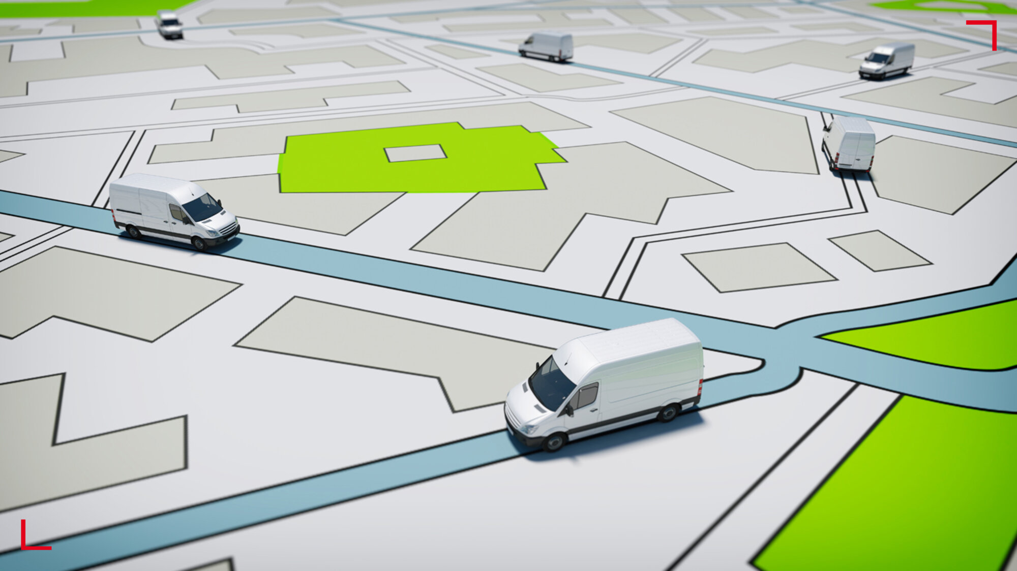 GPS-Tracking im Fuhrpark für eine effizientere Routenplanung