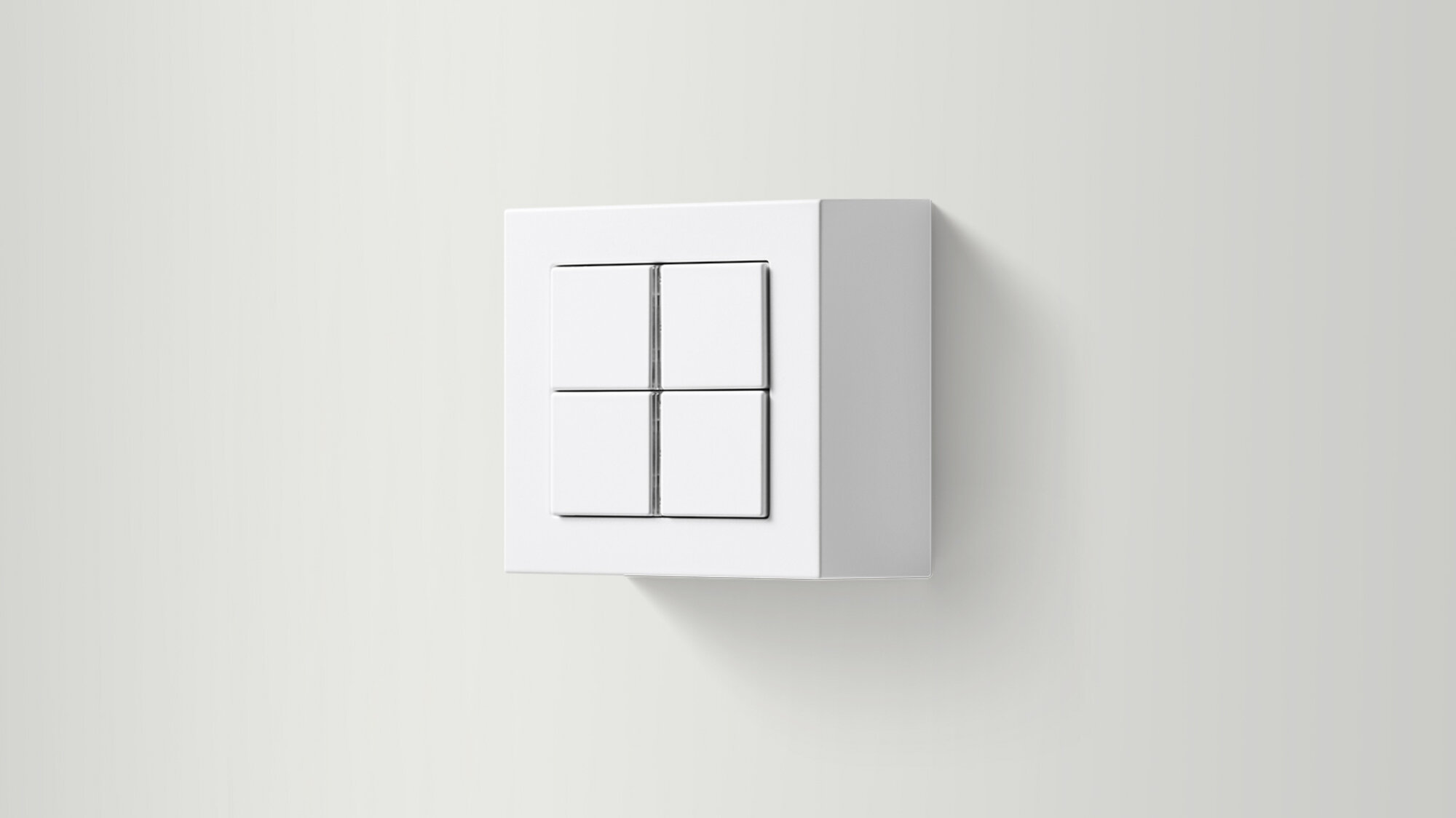 A CUBE von JUNG – Markantes Aufputz-Programm A CUBE von JUNG – Markantes Aufputz-Programm