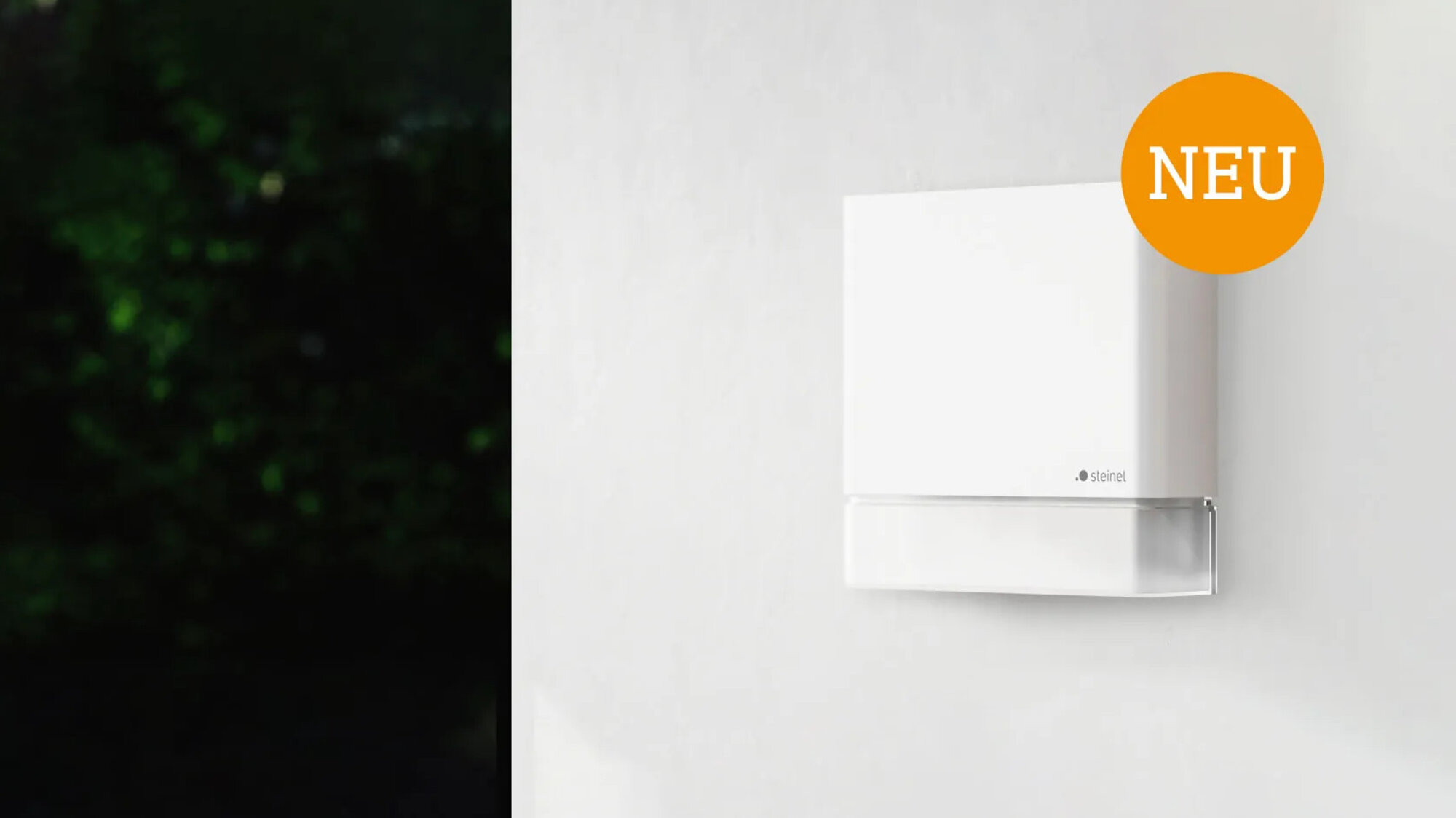 STEINEL präsentiert den ersten digital einstellbaren Infrarot-Sensor für den Außenbereich, den IS 180 digi HD STEINEL präsentiert den ersten digital einstellbaren Infrarot-Sensor für den Außenbereich, den IS 180 digi HD