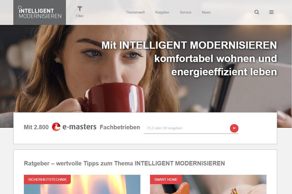 Homepage INTELLIGENT MODERNISIEREN Homepage INTELLIGENT MODERNISIEREN