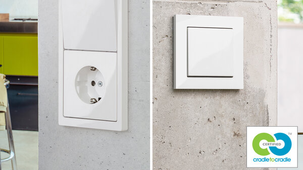 Schalterprogramme von Schneider Electric und Merten mit Cradle to Cradle-Zertifikat in Silber ausgezeichnet Schalterprogramme von Schneider Electric und Merten mit Cradle to Cradle-Zertifikat in Silber ausgezeichnet