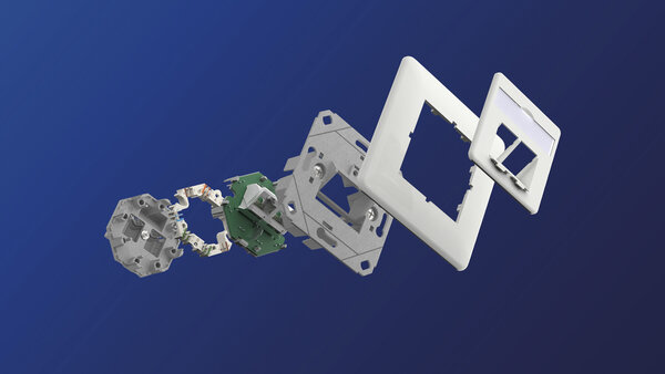 METZ CONNECT RJ45_Anschlussdose METZ CONNECT RJ45_Anschlussdose