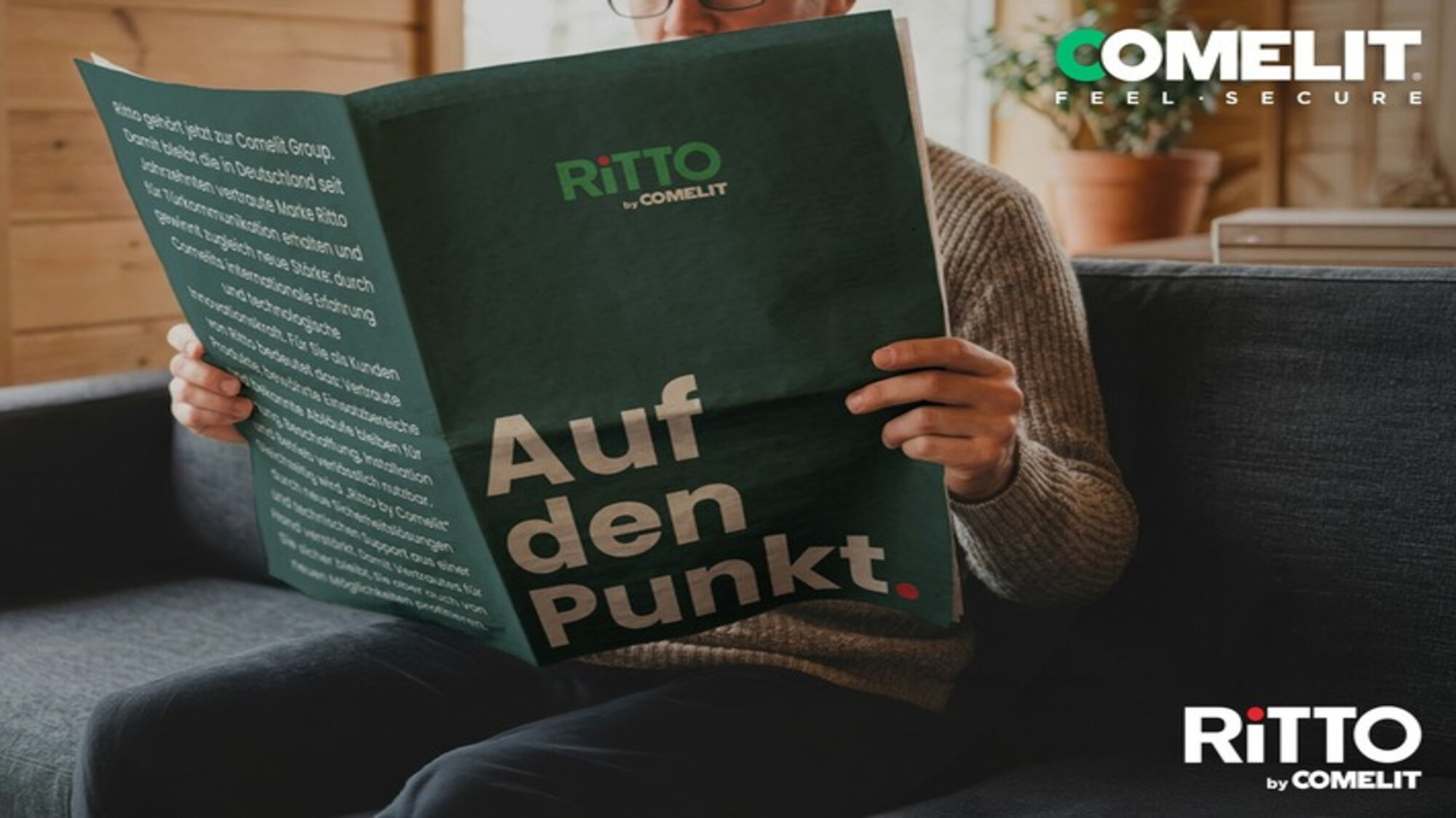 Comelit schließt Übernahme von Ritto erfolgreich ab - Neue Kräfteverhältnisse im Markt für Gebäudekommunikation (Bildrechte: Comelit Group S.p.A. Deutschland) Comelit schließt Übernahme von Ritto erfolgreich ab - Neue Kräfteverhältnisse im Markt für Gebäudekommunikation (Bildrechte: Comelit Group S.p.A. Deutschland)