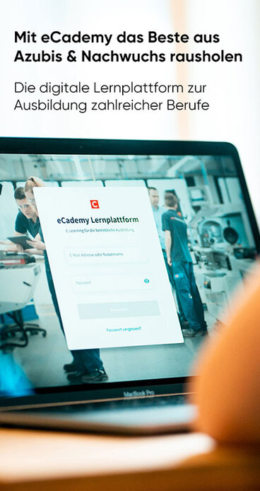Mit eCademy das Beste aus deinen Azubis herausholen