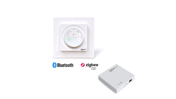 Neu! DEVIreg™ Display Connect Thermostat & DEVI Connect Gateway Neu! DEVIreg™ Display Connect Thermostat & DEVI Connect Gateway