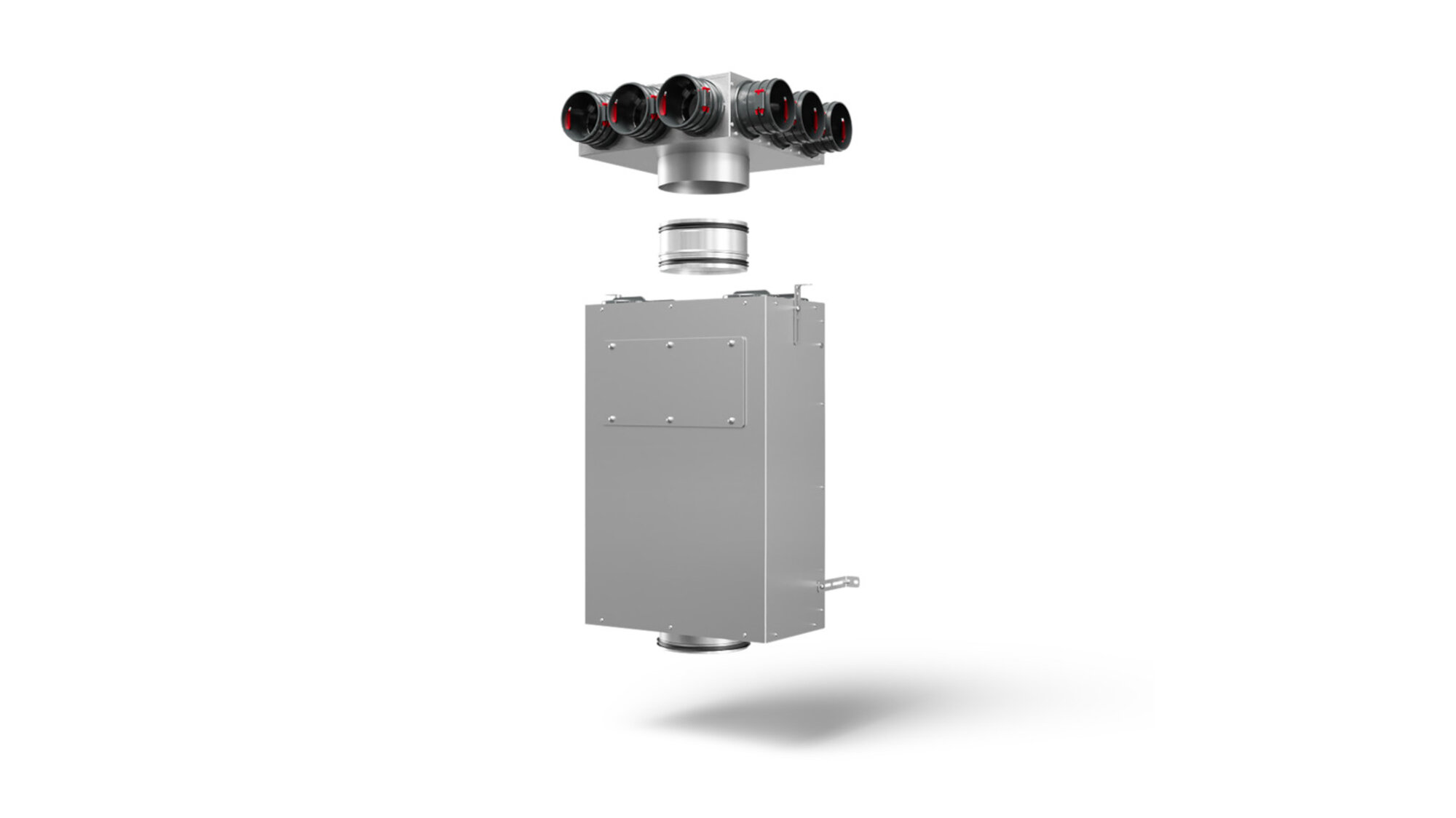 Die neue Schalldämmbox von Helios flexpipeplus Die neue Schalldämmbox von Helios flexpipeplus
