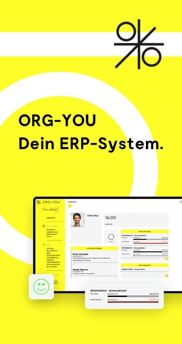 ORG-YOU Das ERP‐System für den Mittelstand
