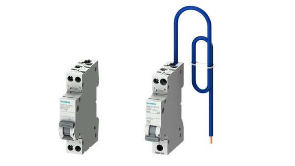 Siemens Brandschutzschalter 5SV6 - auch mit gesondertem N-Leiter Anschlusskabel ©Siemens AG 2021. Alle Rechte vorbehalten.