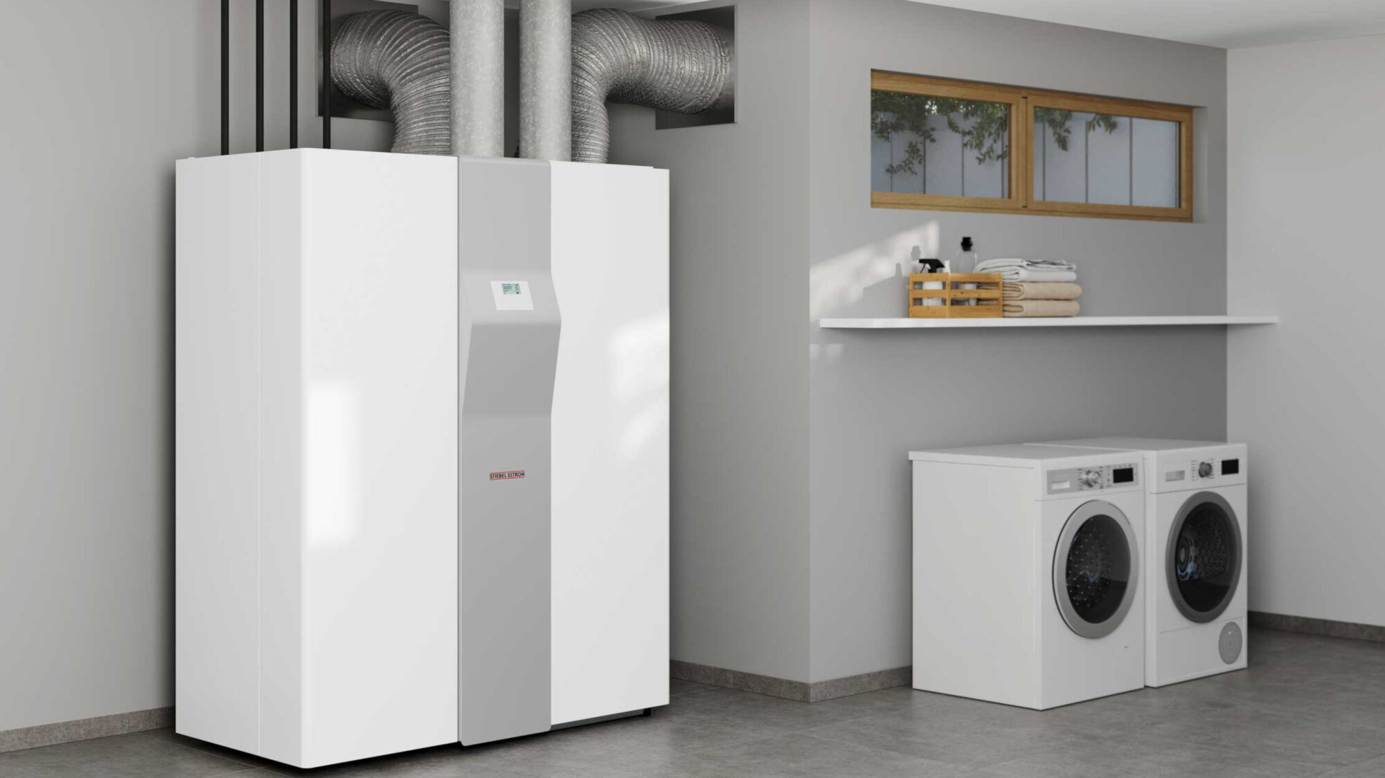 LWZ 8 CS: heizen, lüften, kühlen und Warmwasser – mehr geht nicht LWZ 8 CS: heizen, lüften, kühlen und Warmwasser – mehr geht nicht