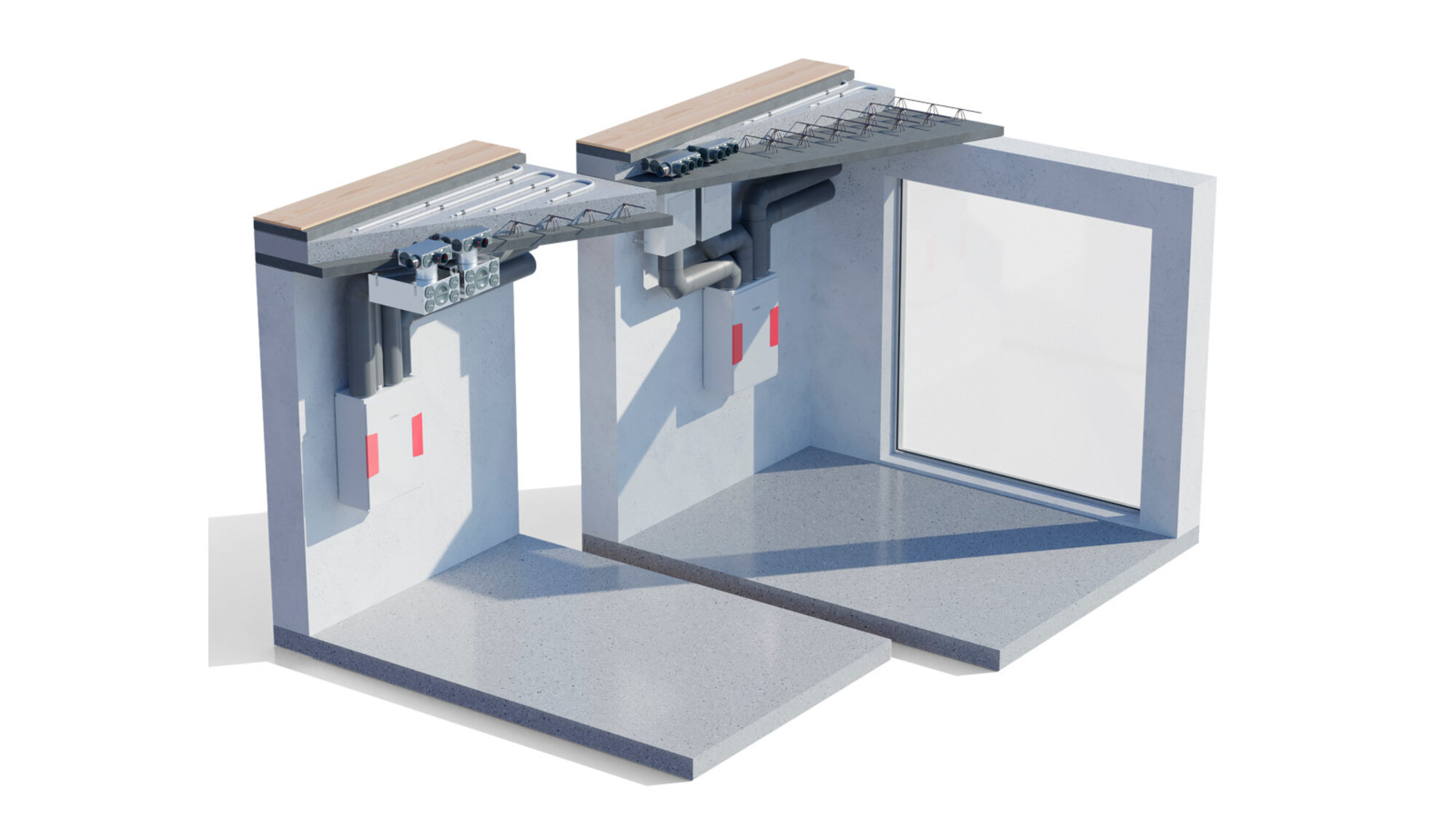 Die neue Schalldämmbox von Helios flexpipeplus Die neue Schalldämmbox von Helios flexpipeplus