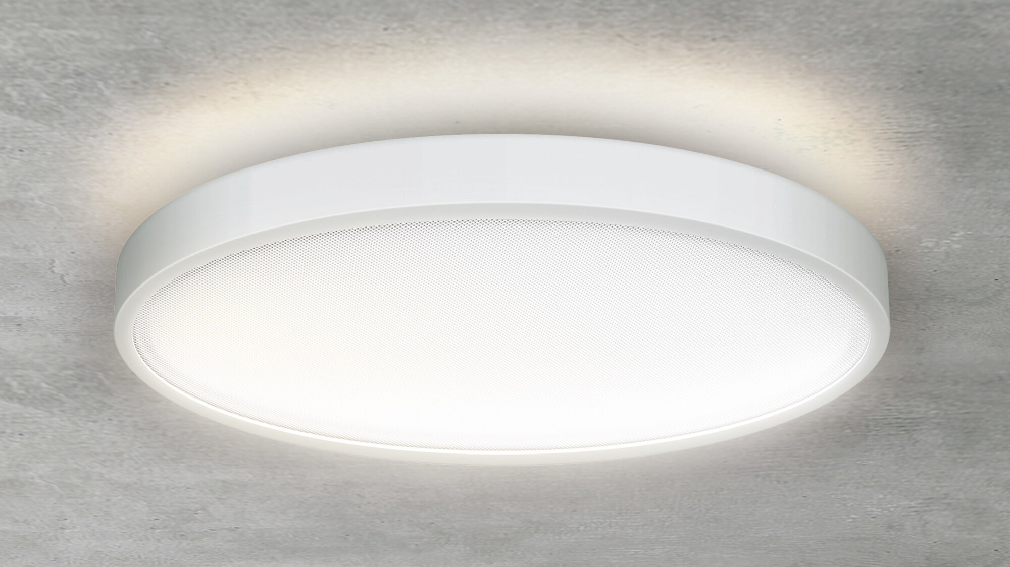 SVENJA-Deckenleuchten von ESYLUX Funktionales Design, schwebendes Licht