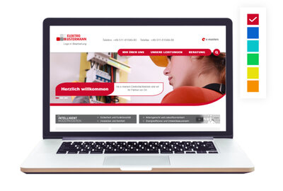 Zur Beispielhomepage