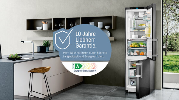 Frischevorsprung mit den neuen Energiesparmodellen von Liebherr. Frischevorsprung mit den neuen Energiesparmodellen von Liebherr.