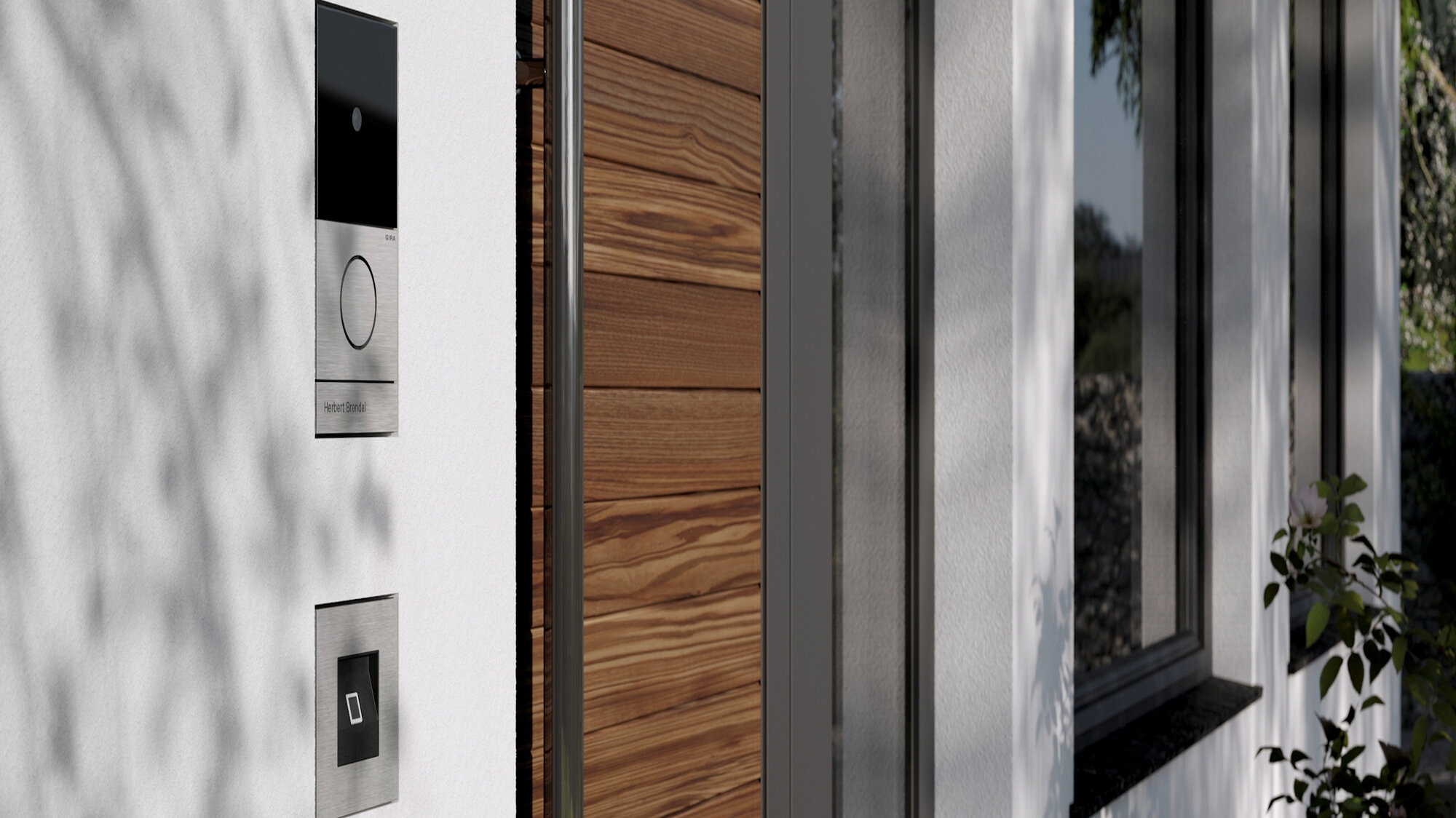 Gira Keyless In Fingerprint im Gira System 106